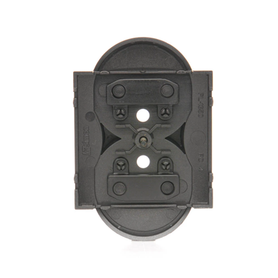 SIMON 54 Double socket cover with shutters for PREMIUM frames anthracite