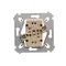 SIMON 54 Double socket-outlet with earthing (mechanism) 16A, 250V, screw terminals