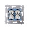 SIMON 54 Double stair switch with backlight (mechanism) 10AX 230V