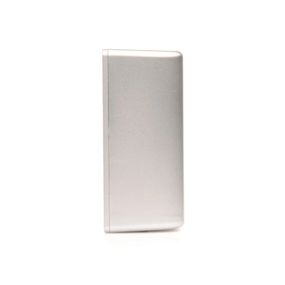 SIMON 54 Double surface-mounted socket outlet with earthing schuko with shutters Scandinavian version 16A 230V quick connectors silver matt