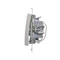 SIMON 54 Dreifachtaster mit Hintergrundbeleuchtung (Modul) 10AX 250V Schnellanschlüsse silber matt metallisiert