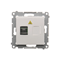 SIMON 54 Fiber optic/optical single socket SC/APC white