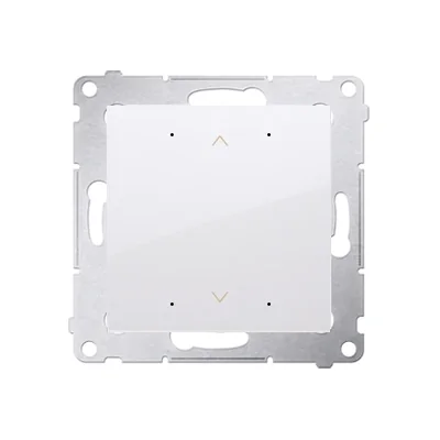 Simon 54 GO WMDC-013NxP-011 Controller for roller blinds, blinds, awnings, curtains, smartphone-controlled [Wi-Fi] - SHUTTER; 2x5 A, 230 V, (module); white