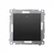 Simon 54 GO WMDC-013NxP-049 Controller for roller blinds, blinds, awnings, curtains, controlled by a smartphone [Wi-Fi] - SHUTTER; 2x5 A, 230 V, (module); matt black