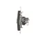 SIMON 54 HDMI + RJ45 socket category 6 (module) brown mat
