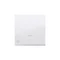 SIMON 54 Interrupteur simple avec fenêtre pour interrupteurs et boutons-poussoirs lumineux, blanc antibactérien