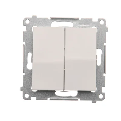 SIMON 54 Interruttore a candela per versione IP44 (modulo) 10AX 250V connettori rapidi bianco