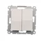 SIMON 54 Interruttore a candela per versione IP44 (modulo) 10AX 250V connettori rapidi bianco