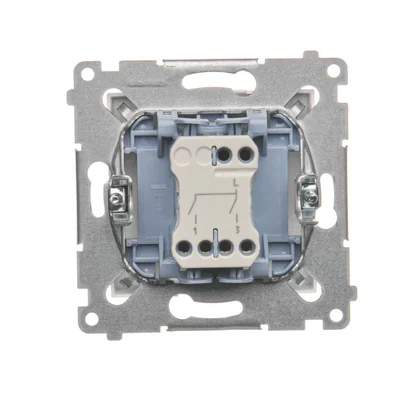 SIMON 54 Interruttore a candela per versione IP44 (modulo) 10AX 250V connettori rapidi bianco