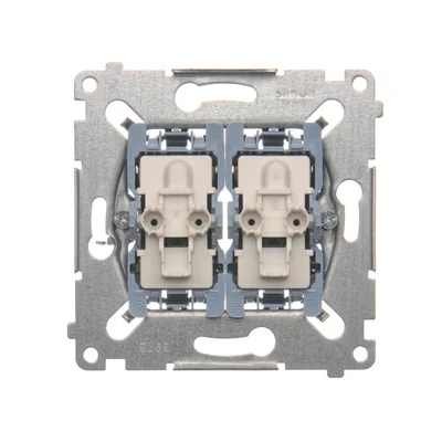 SIMON 54 Łącznik krzyżowy podwójny (mechanizm) 10AX 230V
