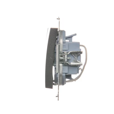 SIMON 54 Łącznik potrójny z podświetleniem LED (moduł) 10AX 230V antracyt