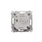 SIMON 54 LED-Leuchte 230V AV 1,1W 5900K braun matt