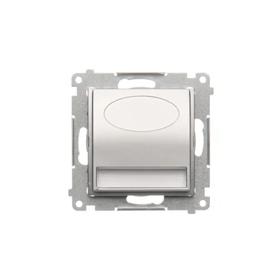 SIMON 54 LED-Leuchte 230V AV 1,1W 5900K Silber matt