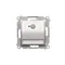 SIMON 54 LED-Leuchte mit Sensor 14V DC 064W 5900K Silber matt