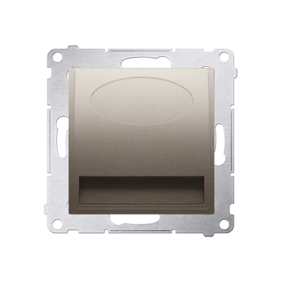 SIMON 54 LED luminaire 14V DC 0.56W 5900K golden matt