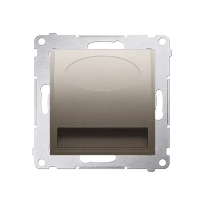 SIMON 54 LED luminaire 14V DC 0.56W 5900K golden matt