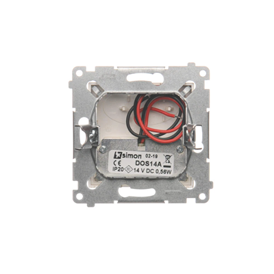 SIMON 54 LED luminaire 14V DC 0.56W 5900K golden matt