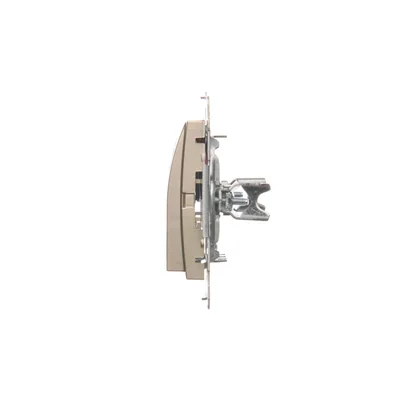 SIMON 54 LED luminaire 14V DC 0.56W 5900K golden matt