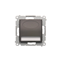SIMON 54 LED luminaire 230V AV 1.1W 5900K brown matt