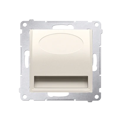 SIMON 54 LED luminaire 230V AV 1.1W 5900K cream
