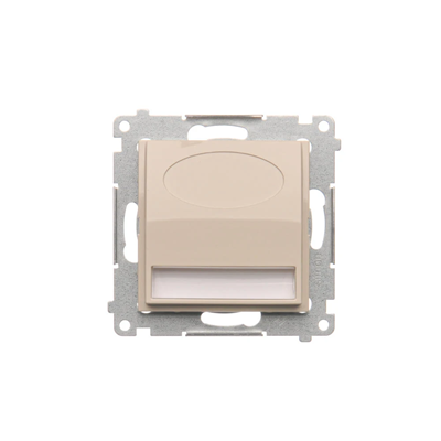 SIMON 54 LED luminaire 230V AV 1.1W 5900K cream