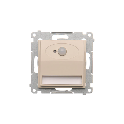 SIMON 54 LED luminaire with sensor 230V AC 1.4W 5900K cream