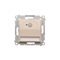 SIMON 54 LED luminaire with sensor 230V AC 1.4W 5900K cream