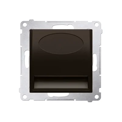 SIMON 54 LED svítidlo 230V AV 1.1W 5900K matná hnědá