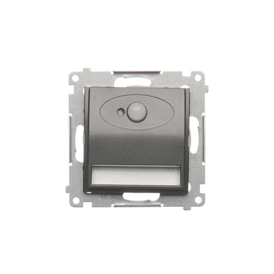 SIMON 54 LED svítidlo s čidlem 230V AC 1,4W 5900K antracit,