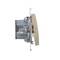 SIMON 54 "Light" button with LED backlight (module) 16AX 230V golden mat