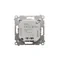 SIMON 54 Luminaria LED con sensor 230V AC 1,4W 5900K marrón mate
