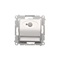 SIMON 54 Luminaria LED con sensor 230V AC 1,4W 5900K plata mate