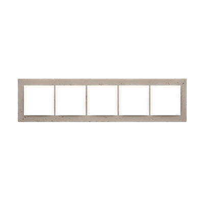 SIMON 54 NATURE 5-fold concrete frame Al concrete