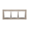 SIMON 54 NATURE Butti cementi 3-gang concrete frame