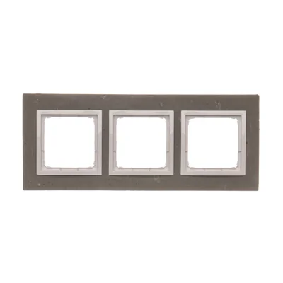 SIMON 54 NATURE La stryko 3-fold concrete frame