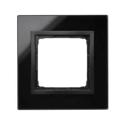 Simon 54 Nature WMDZ-0110xS-075 Einzelrahmen Naturglas, VULKANISCHE LAVA, IP20/IP44* (*IP44 - DUN1 Rahmendichtung muss verwendet werden)