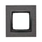 Simon 54 Nature WMDZ-0110xS-083 Einzelrahmen Nature-Metal, INOX DARK, IP20/IP44* (*IP44 - DUN1 Rahmendichtung muss verwendet werden)