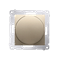 SIMON 54 Поворотний диммер світлодіодів (модуль) 230V 5-250W gold mat
