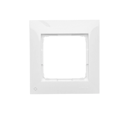SIMON 54 PREMIUM 1-fold antibacterial frame for cardboard-gypsum boxes IP20/IP44 white