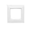 SIMON 54 PREMIUM 1-fold antibacterial frame for cardboard-gypsum boxes IP20/IP44 white