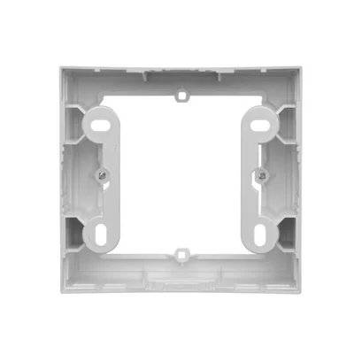 SIMON 54 PREMIUM 1-gang shallow surface-mounted box, white