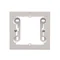 SIMON 54 PREMIUM 1-gang shallow surface-mounted box, white