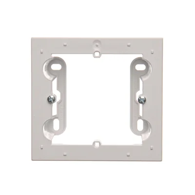 SIMON 54 PREMIUM 1-gang shallow surface-mounted box, white