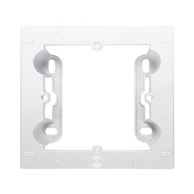 SIMON 54 PREMIUM 1-gang shallow surface-mounted box, white