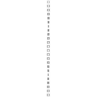 SIMON 54 PREMIUM Aufputzdose 1fach metallisiert silber matt