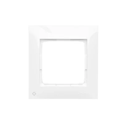 SIMON 54 PREMIUM cadre universel 1 volet IP20 antibactérien blanc