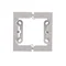 SIMON 54 PREMIUM Caisse pliante simple en saillie profonde blanche