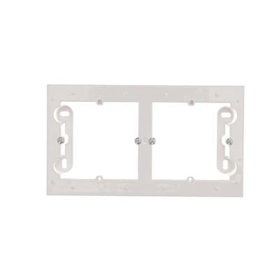 SIMON 54 PREMIUM Caja de superficie 2 elementos blanco