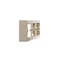 SIMON 54 PREMIUM Caja de superficie, placa metalizada triple, oro mate