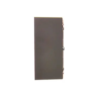 SIMON 54 PREMIUM Caja de superficie, profunda, simple, plegable, metalizada, marrón mate
